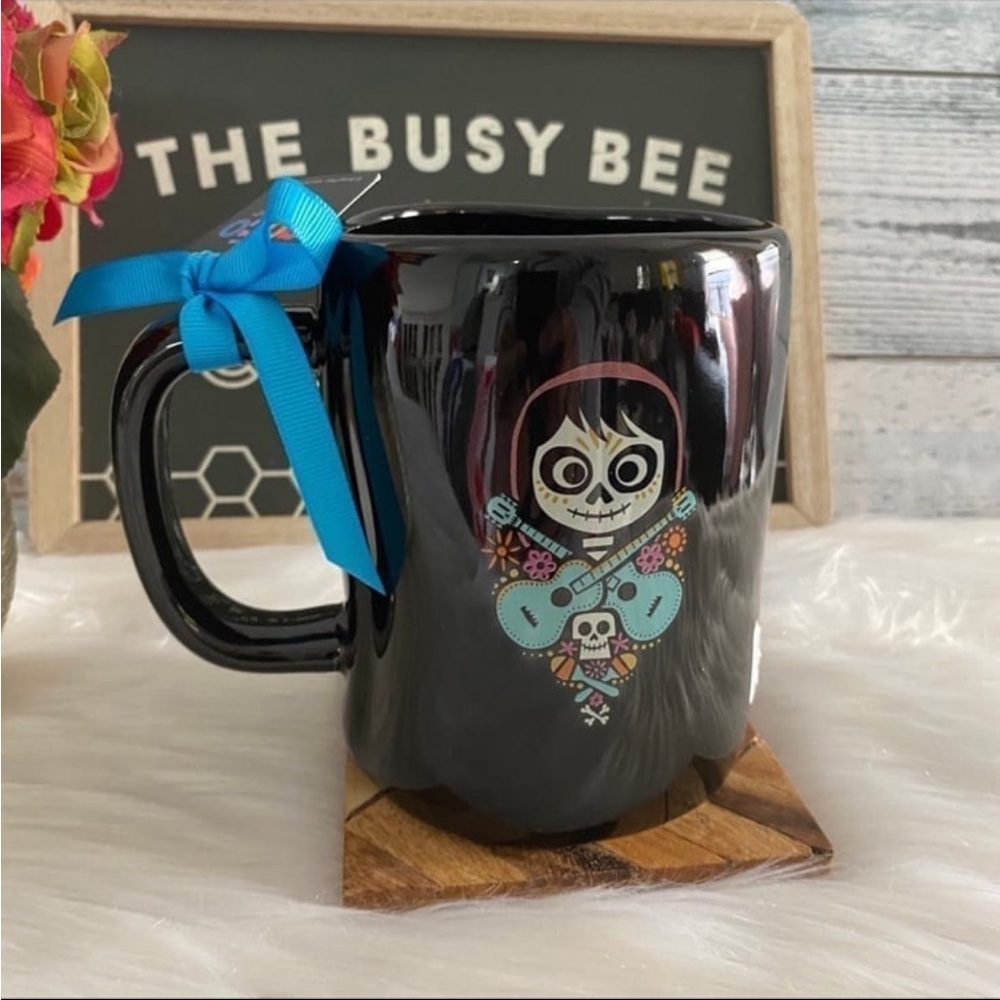 Rae Dunn FAMILY Disney Coco Double Sided Home Kitchen Decor Mug HTF